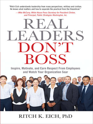 cover image of Real Leaders Don't Boss